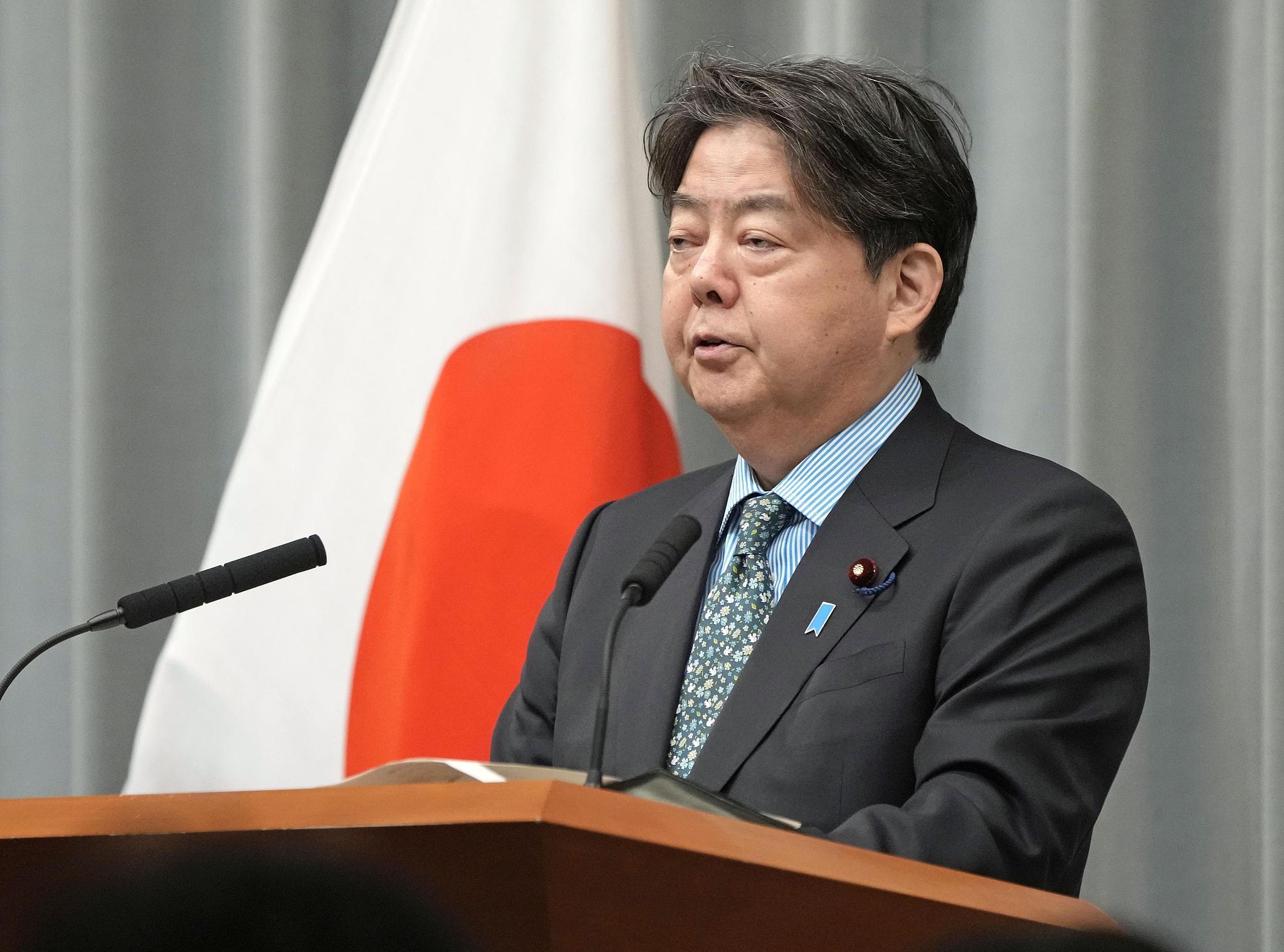 △日本内阁官房长官林芳正（资料图）