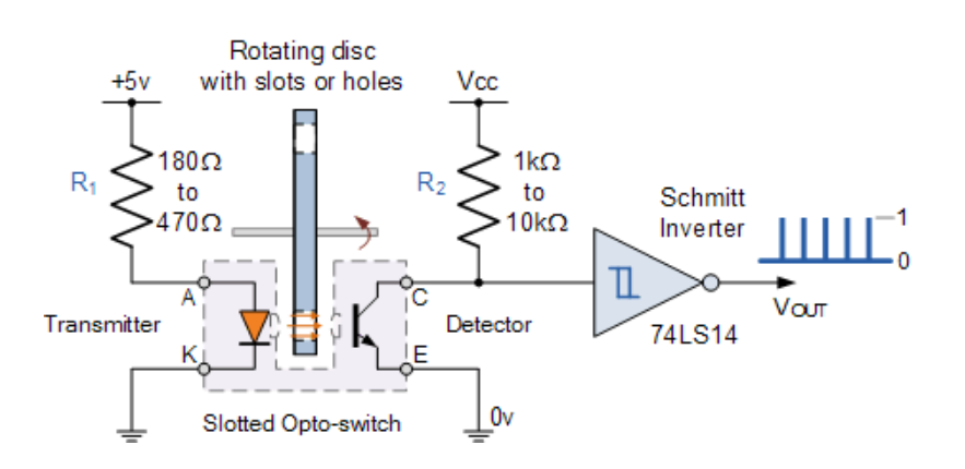 槽式光电输入接口电路