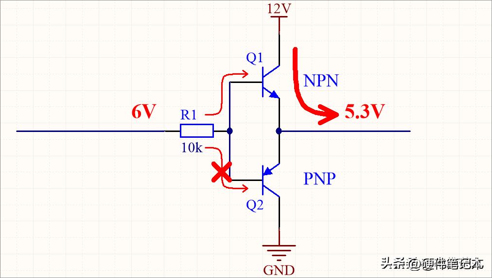 图6：共射极输出