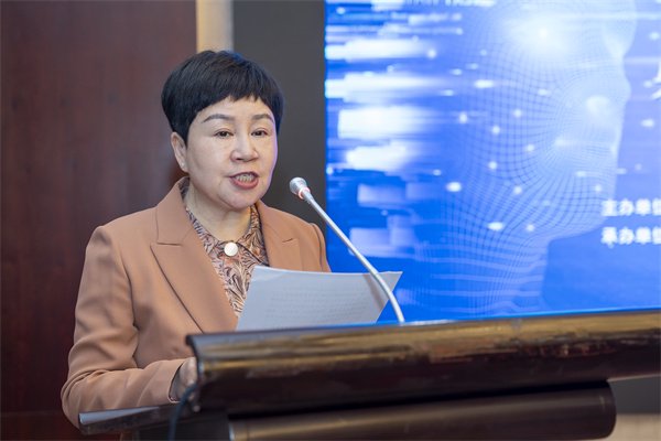 陕西省科协常务副主席李肇娥致辞 周仁杰 摄