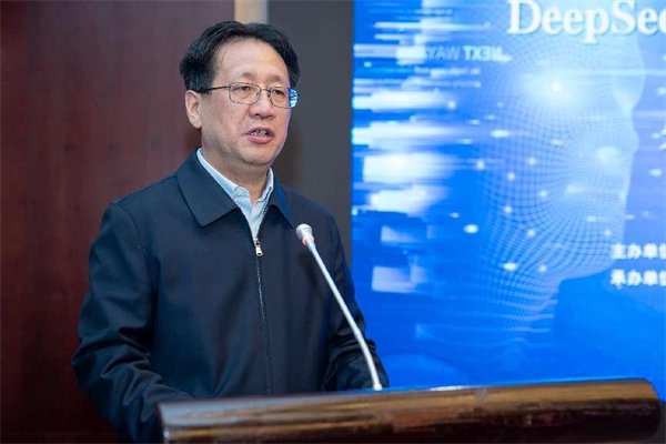 陕西省政协副主席孙科讲话 周仁杰 摄