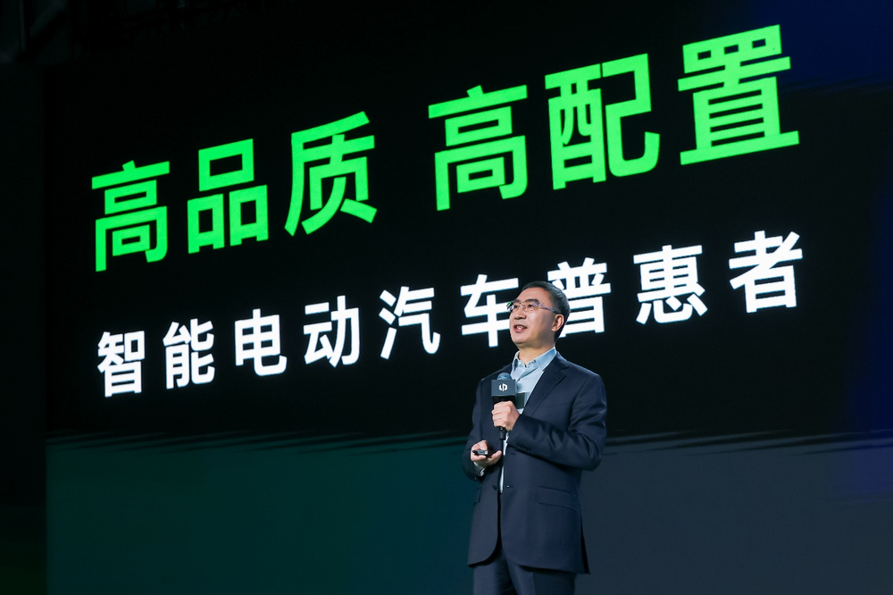 零跑汽车创始人、董事长兼CEO朱江明 图源：零跑汽车