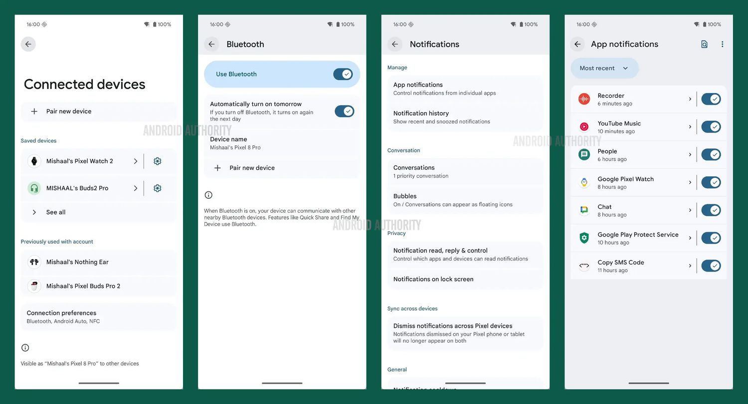 ▲ 浅色模式下，安卓 16 Beta 3 新版设置应用