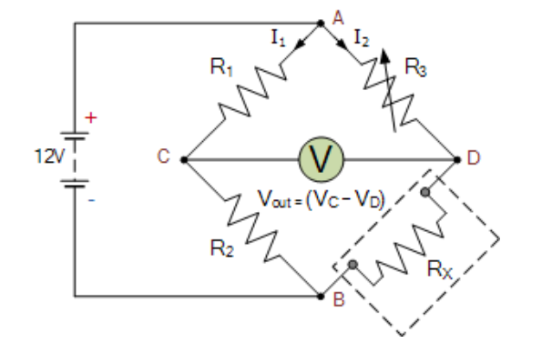 惠斯通电桥电路