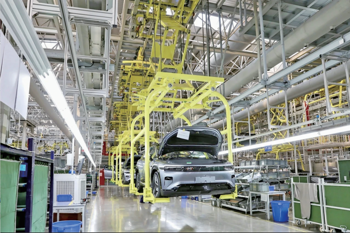 长安汽车渝北数智工厂 胡瑾摄