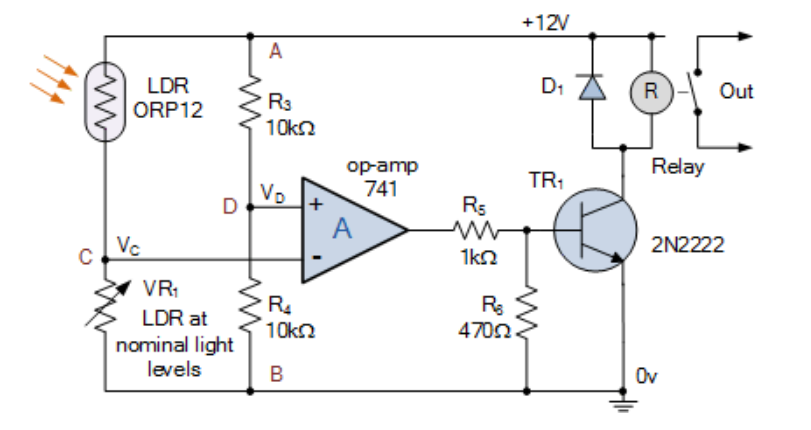 惠斯通电桥光检测器