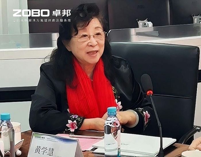 ▲中国自动化学会·智能建筑与楼宇自动化专业委员会 黄学慧·办公室副主任