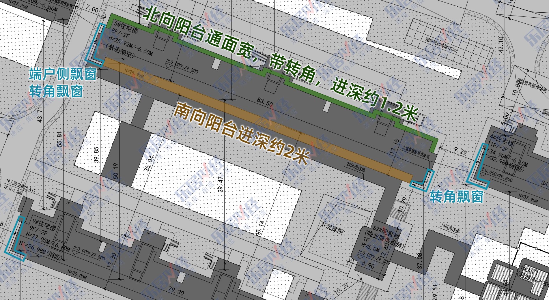 北京招商序户型图流出,亦庄首现南北双阳台新盘|户型_新浪财经_新浪网