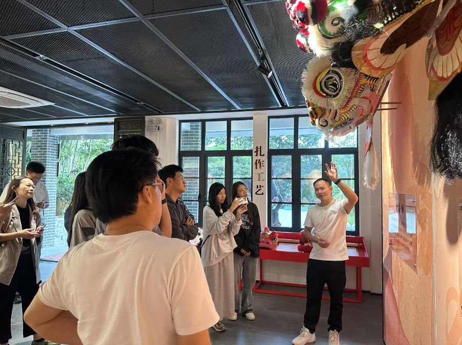 （长岭醒狮文化馆，受访对象供图）
