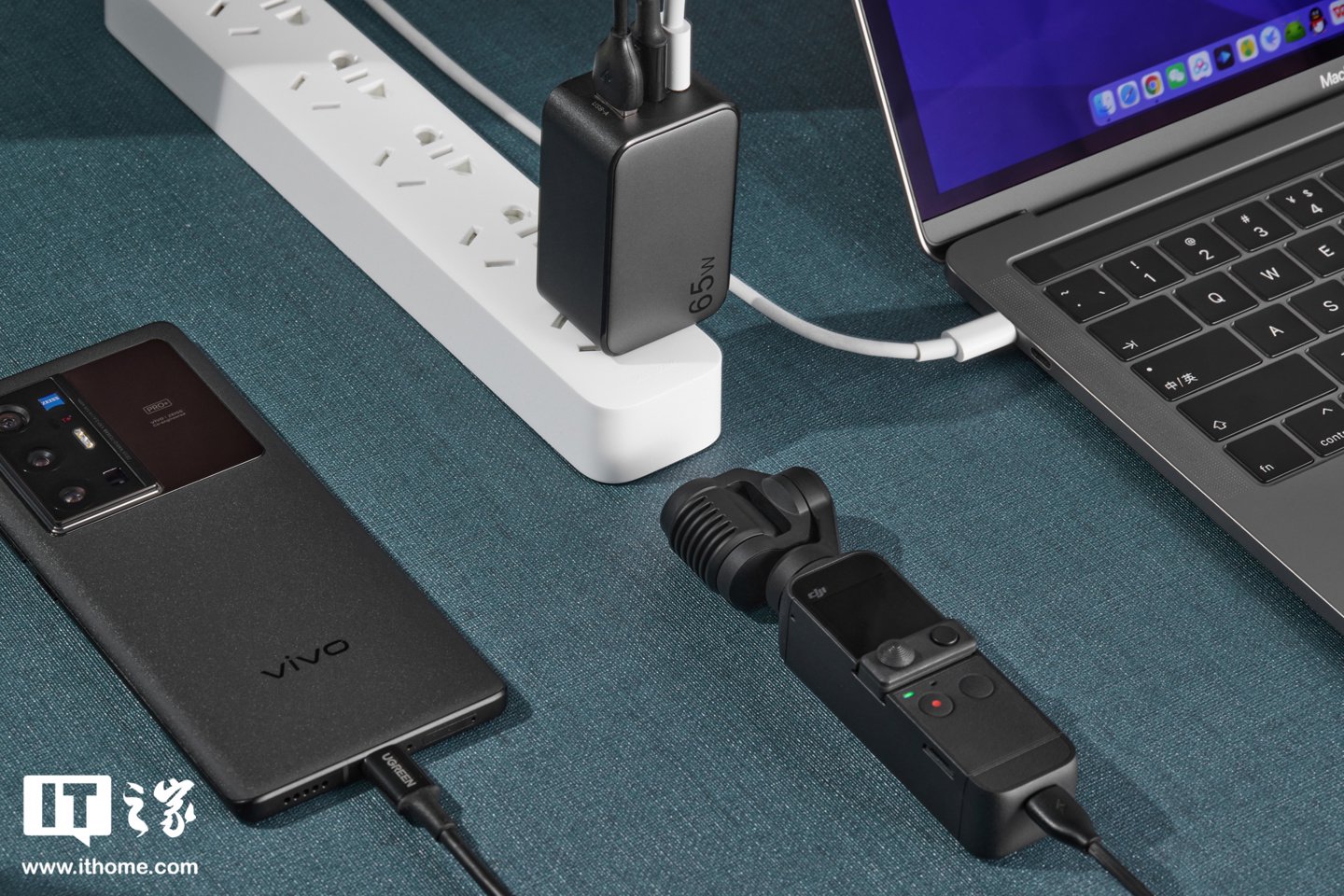 京东绿联 65W 充电器套装氮化镓国补后 68 元直达链接