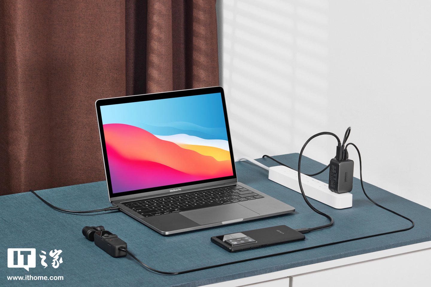 京东绿联 65W 充电器套装氮化镓国补后 68 元直达链接