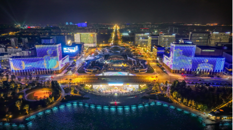 区夜景