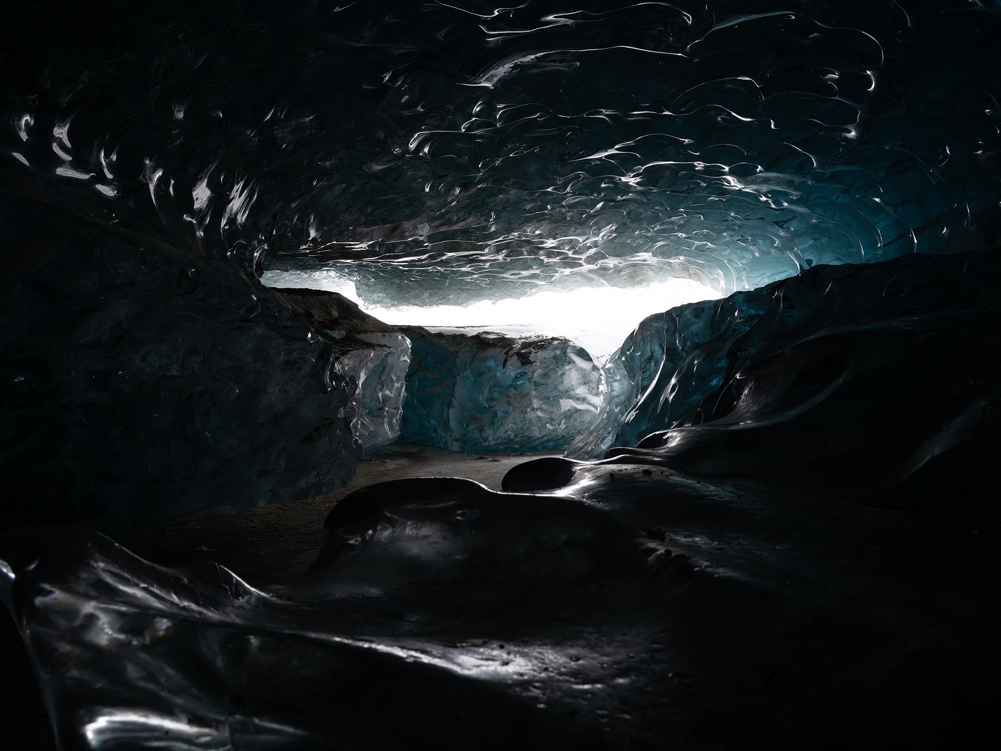 富士GFX100SII拍摄的雅隆冰洞照片