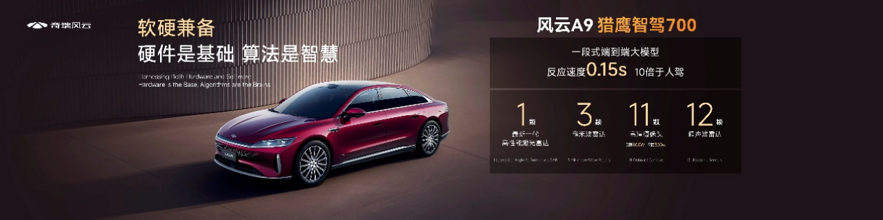 奇瑞重磅发布“猎鹰智驾”，2025年将搭载于30余款车型