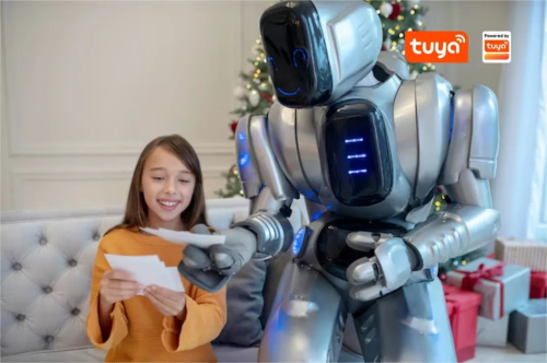 【陪伴机器人】（图片由AI生成）