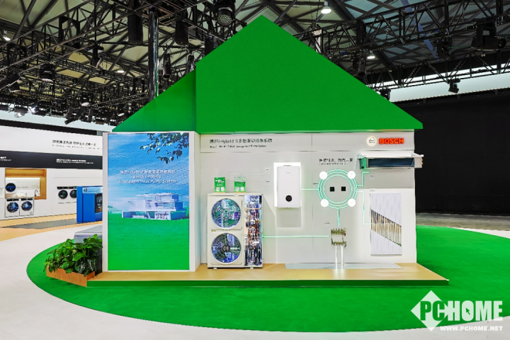 图：博世i-Hybrid S多能混动热泵系统亮相