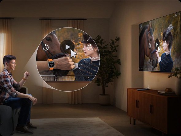 【三星手表手势控制电视】