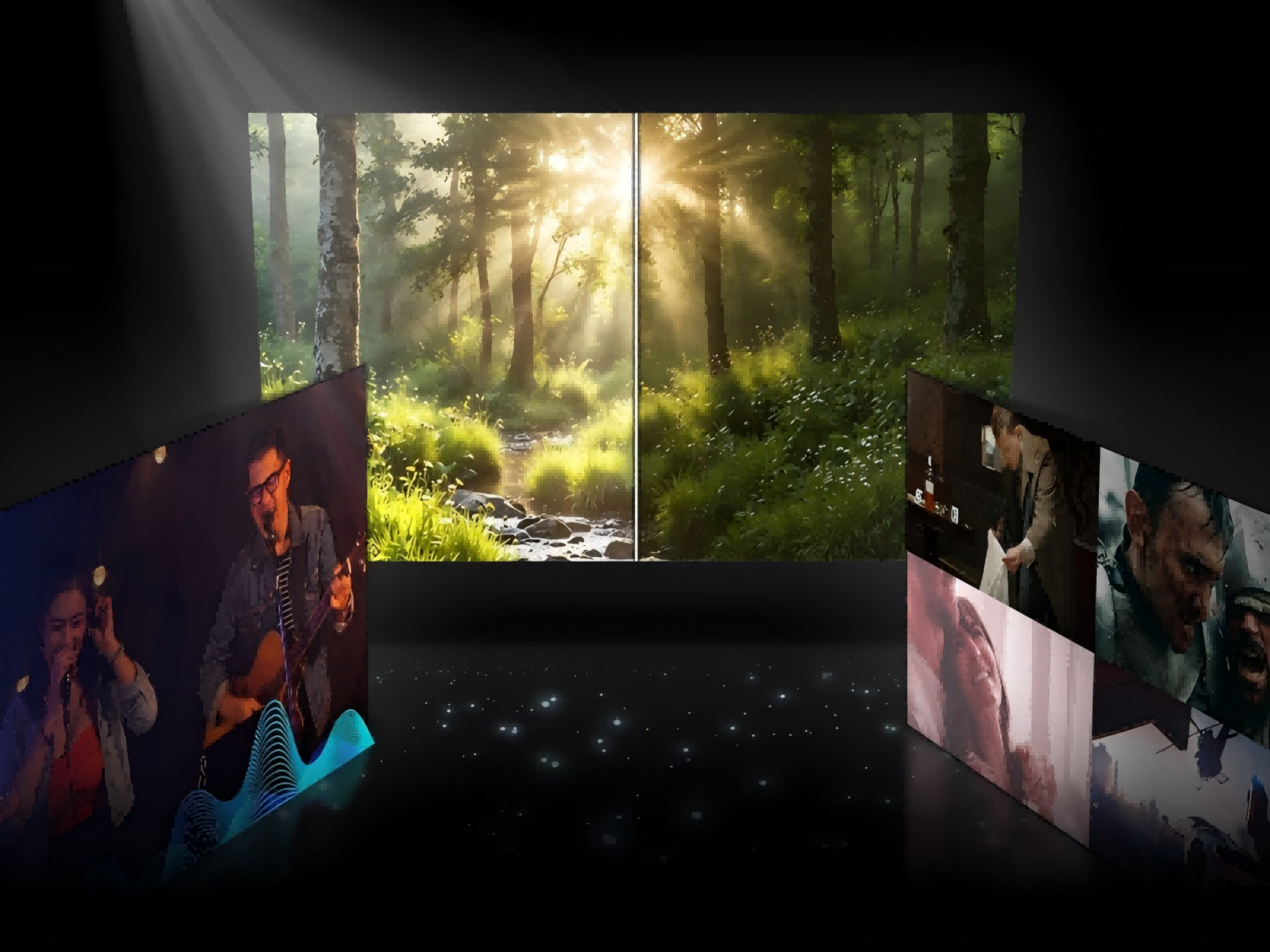 【三星电视AI模式】