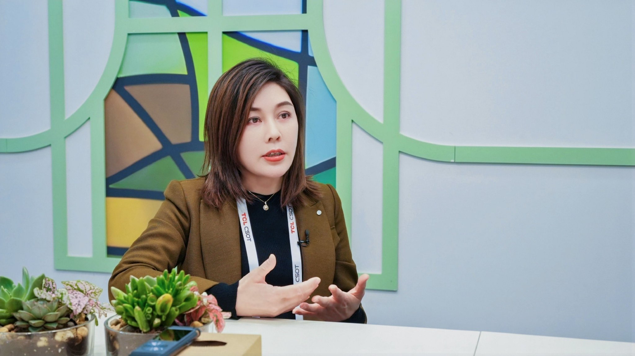 TCL华星副总裁刘小兰 TCL华星供图