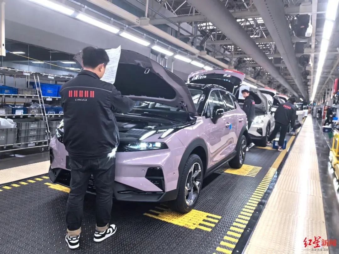 ▲领克汽车成都基地