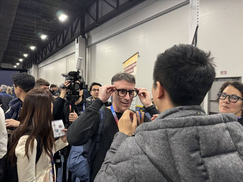 图片来源：Halliday在CES现场