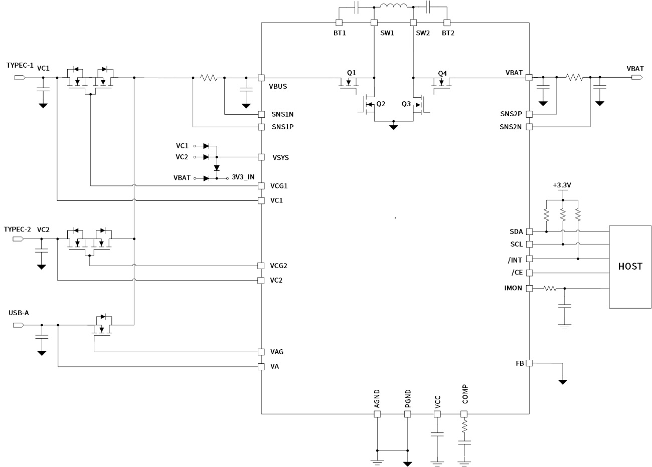 SC8911典型应用框图