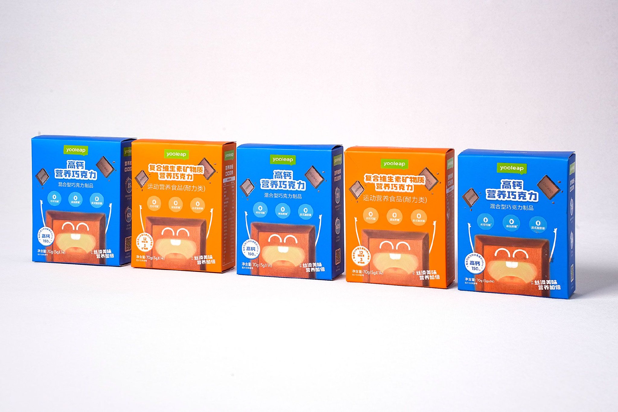 图：知识矩阵自研儿童健康巧克力品牌元力伴yooleap