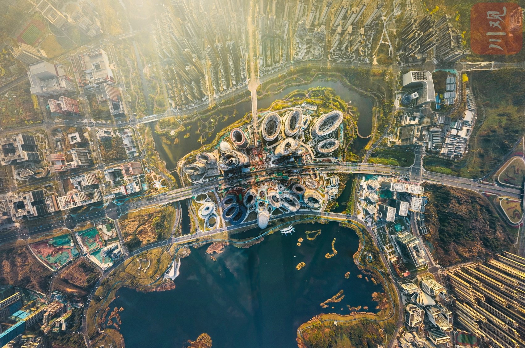 C视觉丨科幻大片！晨曦中的独角兽岛|成都市_新浪财经_新浪网