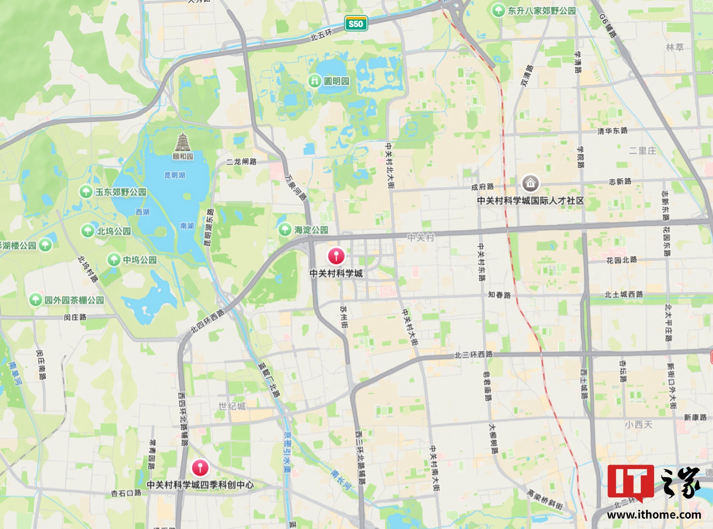 ▲ 北京中关村科学城位置
