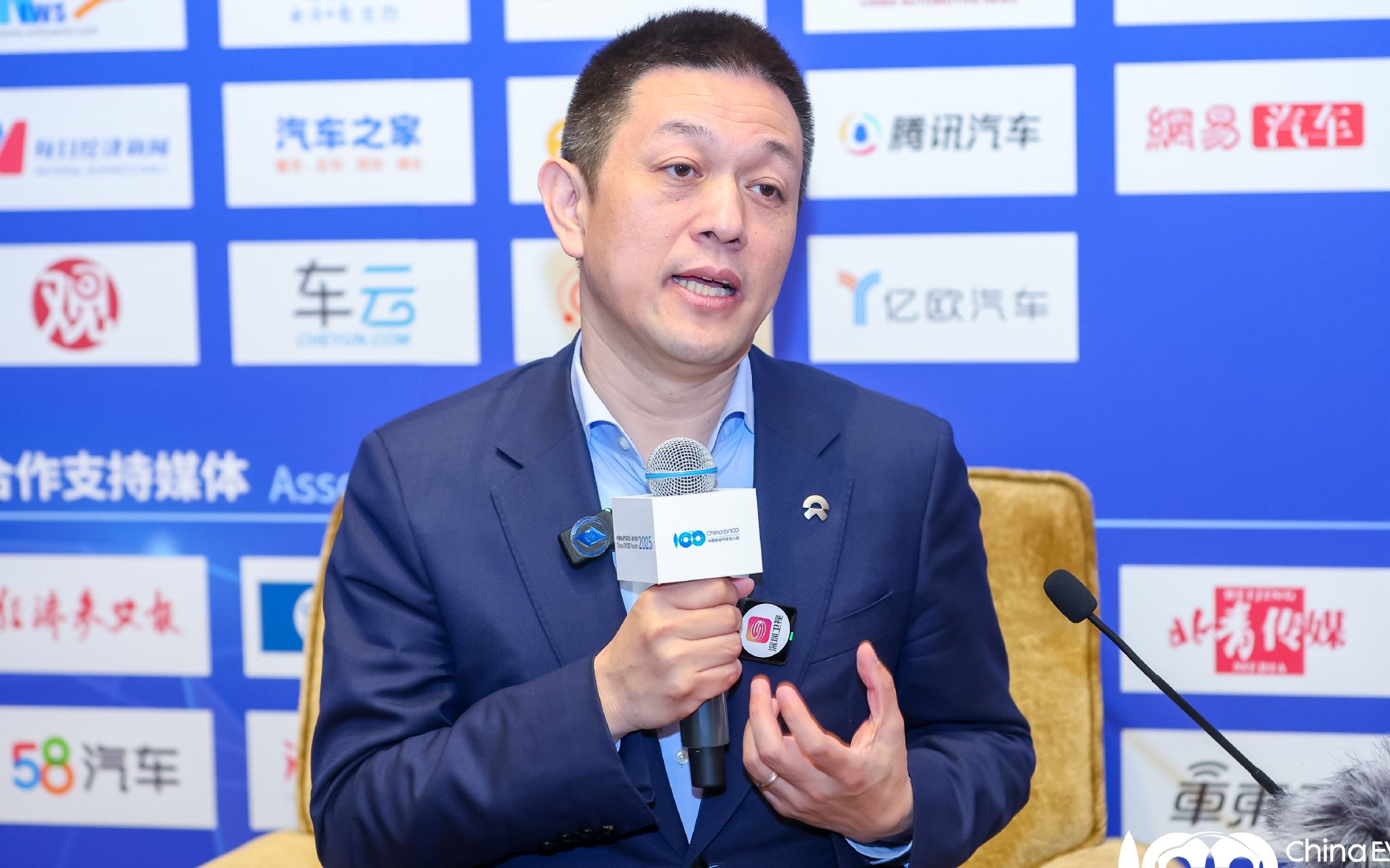 蔚来创始人、董事长李斌。主办方供图