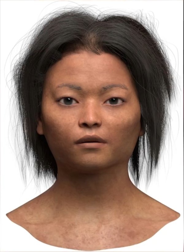 科学研究人员16，000年前返回了人类的面孔！