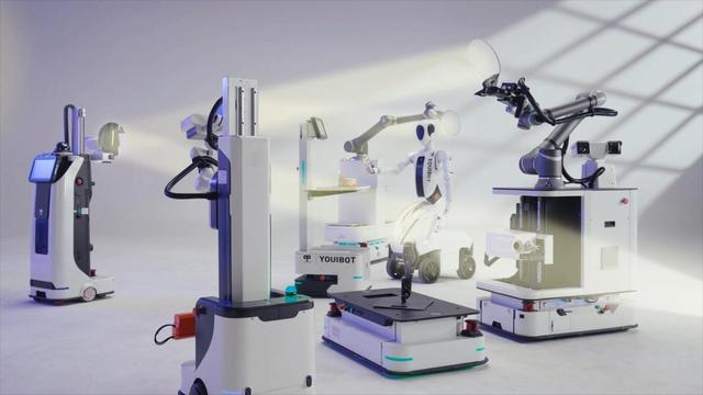 优艾智合人形机器人矩阵 图片来源：企业提供