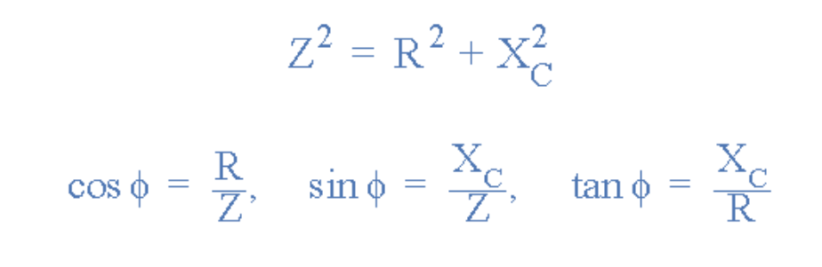 [电阻与电抗间的相位角公式]