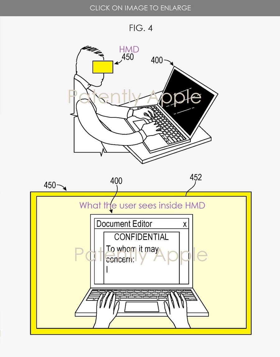 苹果专利探索视觉专业耳机未来:链接iPhone/Mac以