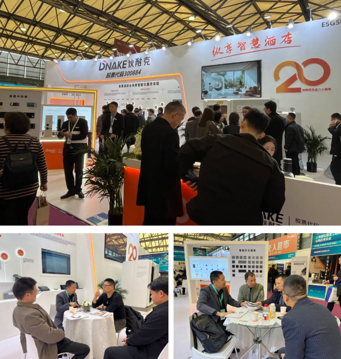     狄耐克副总经理黄发扬与客户交流 