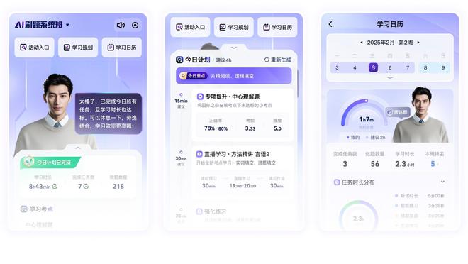 　　AI刷题系统班示意图
