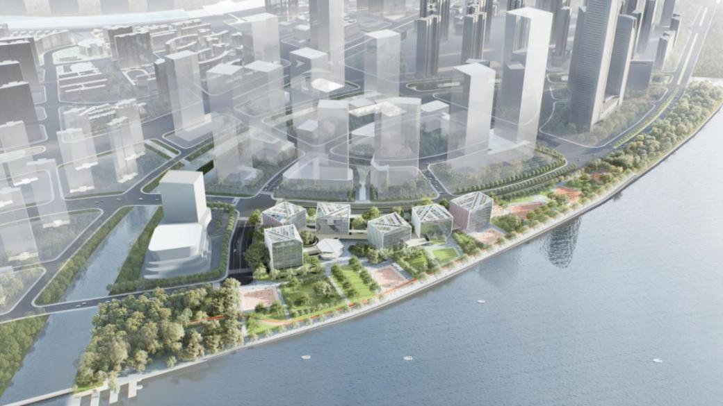 ▲ 琶洲中二区 AH041101 地块规划愿景图