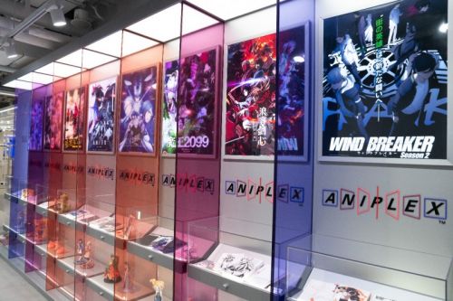 新增的Aniplex IP及手办展示空间