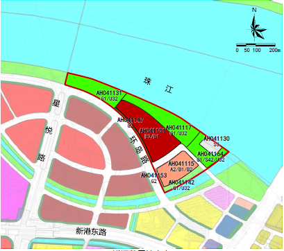▲ 琶洲中二区 AH041101 地块规划示意图