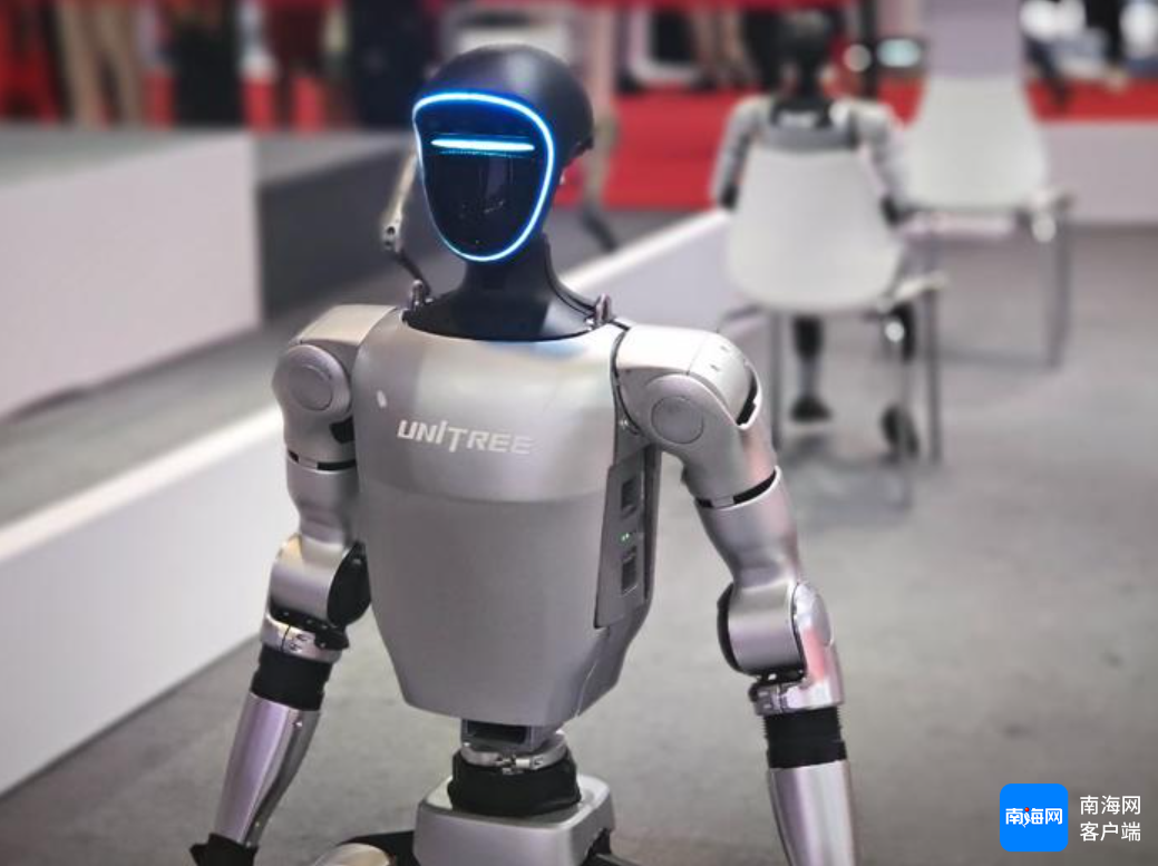 宇树科技国内首款量产人形机器人G1。资料图