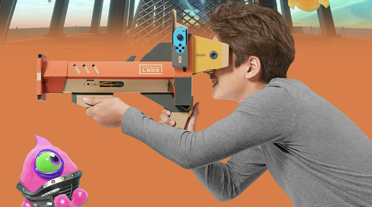 任天堂确认Switch 2控制台与Labo VR纸板耳机配件不