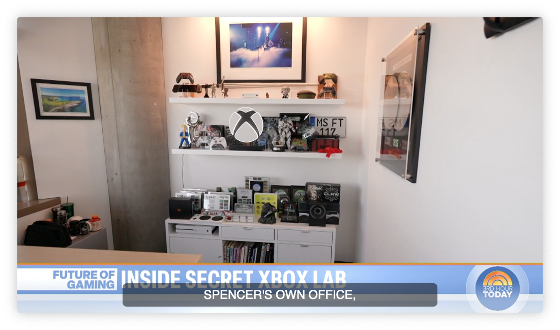 ▲ 斯宾塞的办公室