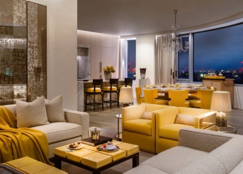 图：The Bryanston三居室样板间，展示都市活力美学