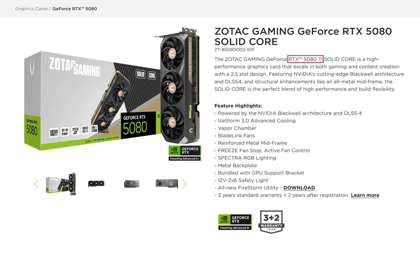 ▲ 英文版欧洲官网相应页面