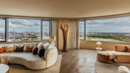 图：顶层公寓创造艺术与空间的对话