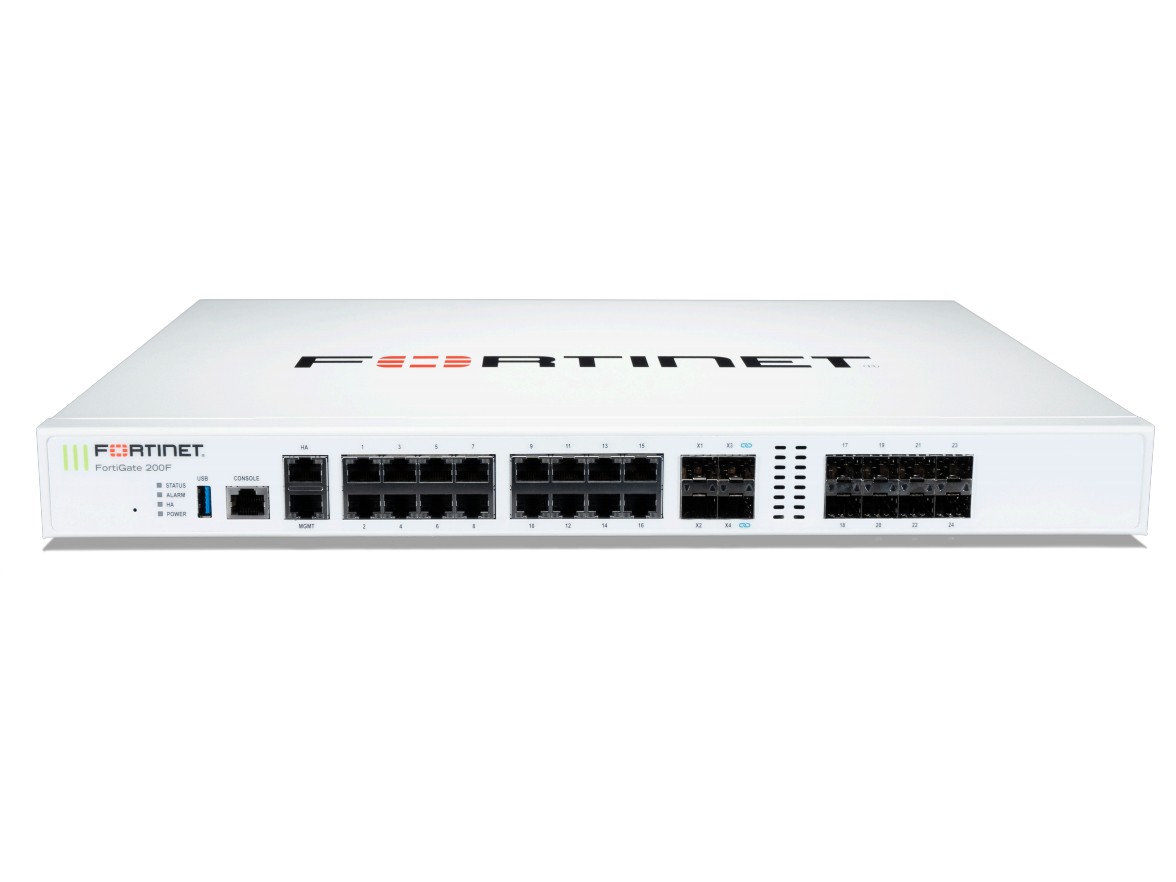 图为：FORTINET FortiGate-200F高清实拍图