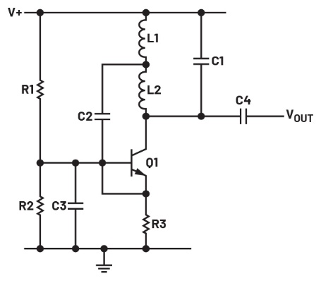图1 基础的Hartley振荡器