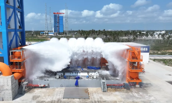 流速达到33吨/秒！海南商业太空发射场的2号发射