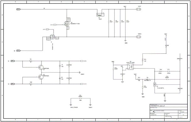 图3. 性能测试使用的示例电路