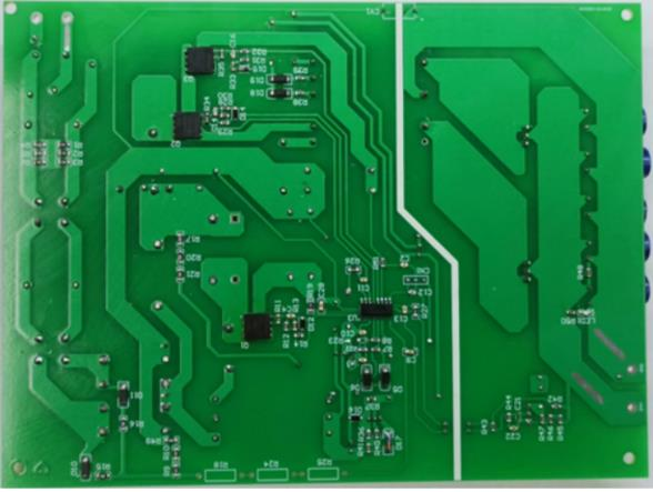 图示1-大联大品佳基于Infineon产品的200W超薄壁挂电视电源方案的展示板图